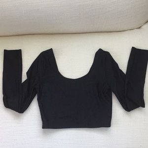 Forever 21 Long Sleeve Crop Top